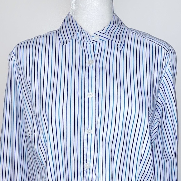 Pendleton tri color Blue and White Casual Button Down Shirt - Picture 6 of 12